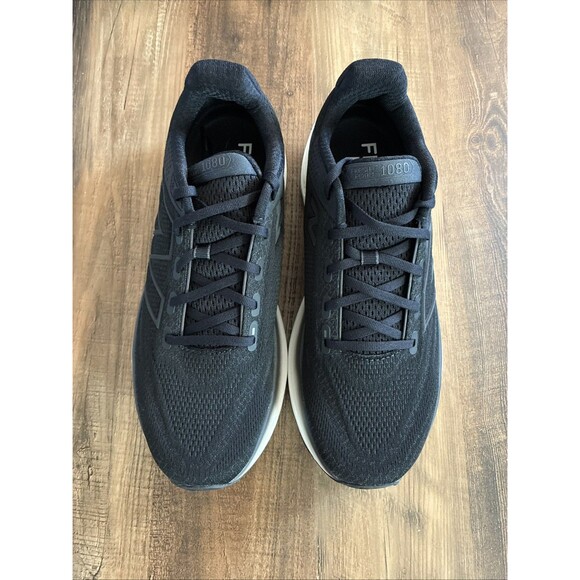New Balance Fresh Foam 1080v13 Black White Men Size 10B Running Shoes M1080K13 - Picture 3 of 6